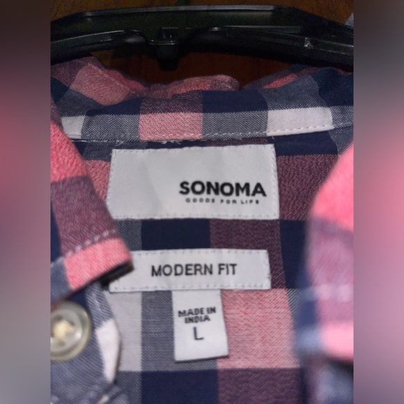 Men’s Sonoma Modern Fit button up tshirt - Picture 4 of 5